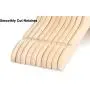 TOPIA HANGER Unfinished/Natural Kids Children Baby Wood Wooden Clothes Dress Shirt Hangers with No Painting - 360°Stronger Flexible Hook- Extra Smoothly Cut Notches, 10 Pack CT09N