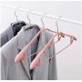 10pcs Random Color Luxury Clothes Rack Hanger Laundry Drying Rack Clothing Coat Hanger Hook Closet Organizer Multifunction Decoration