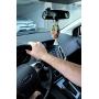 VIEW MIRROR Charm/mini plant hanger with maple barrel beads/rear view mirror accessory/car mirror accessory/cute car hanging accessory