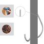 ESFUN 10 Pack Heavy Duty Picture Hangers Gorilla Hooks Super Monkey Hooks Drywall Picture Frame Hanging Hooks Holds up to 200 lbs ESFUN 10 Pack Heavy Duty Picture Hangers Gorilla Hooks Super Monkey Hooks Drywall Picture Frame Hanging Hooks Holds up to 200 lbs