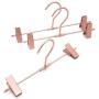 Koobay 60PS/LOT Childrens Copper Gold Finishing Aluminium Clothes Skirts Trousers Hanger (Bottom Gold)