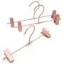 Koobay 60PS/LOT Childrens Copper Gold Finishing Aluminium Clothes Skirts Trousers Hanger (Bottom Gold)