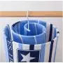 2pcs Circle Clothes Hanger Spiral Shaped Rotating Storage Rack Round Drying Rack for Quilt Blanket Mat Indoor Balcony Space Save 2pcs Circle Clothes Hanger Spiral Shaped Rotating Storage Rack Round Drying Rack for Quilt Blanket Mat Indoor Balcony Space Save