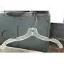 NAHANCO 1508 Plastic Dress Hanger, T-Shirt Weight, 17", Opaque White (Pack of 100) NAHANCO 1508 Plastic Dress Hanger, T-Shirt Weight, 17", Opaque White (Pack of 100)