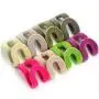 20pcs Cloth Hanger Hook Mini Flocking Clothes Hanger Easy Hook Closet Organizer Holder Random Color 20pcs Cloth Hanger Hook Mini Flocking Clothes Hanger Easy Hook Closet Organizer Holder Random Color