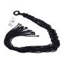 Anivia Plant Hanger Hanging Planter Basket Black Macrame Cotton Rope for Indoor Outdoor Decorations (2 Pack)