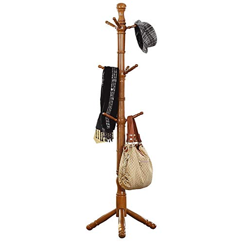 WZP Household Coat Rack Bold Solid Wood Floor Home Bedroom Hanger Simple Living Room European Creative Clothes Rack Bedroom/A WZP Household Coat Rack Bold Solid Wood Floor Home Bedroom Hanger Simple Living Room European Creative Clothes Rack Bedroom/A