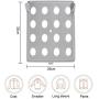 KAN DU 5pcs Cloth Storage Holders Easy Clothing Wardrobe Finishing Racks Home, Hanging Book Rack - Wooden Drapery Rod Sets, Narrow Drawer Storage, Clothes Hanger Storage Rack, Folding Wardrobe