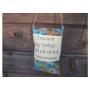 You are my sunshine door hanger wall hanging hippie art