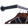OROPY Rustic Square Tube Garment Rack, Wall Mounted Clothes Rod for Clothing Storage, 48.8" Length, Matte Black OROPY Rustic Square Tube Garment Rack, Wall Mounted Clothes Rod for Clothing Storage, 48.8" Length, Matte Black