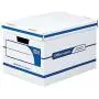 Office Depot 60% Recycled Quick Set-Up Storage Boxes with Lift-Off Lid, Letter/Legal, 10inH x 12inW x 15inD, White/Blue, pk of 12, 0800303 Office Depot 60% Recycled Quick Set-Up Storage Boxes with Lift-Off Lid, Letter/Legal, 10inH x 12inW x 15inD, White/Blue, pk of 12, 0800303