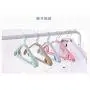 zhihuoyou Wide Shoulder Non-Slip Household Hanger Plastic Clothes Rack Clothes Rack Clothes Support 10 Packs Nordic Powder zhihuoyou Wide Shoulder Non-Slip Household Hanger Plastic Clothes Rack Clothes Rack Clothes Support 10 Packs Nordic Powder