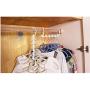 3D Space Saving 10pcs Hanger Magic Clothes Hanger with Hook Closet Organizer Home Tool