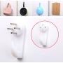 LY-ONE 15 pcs Non-Mark Hooks for Picture Photo Frame 2-inch 25lbs Hardwall Hangers