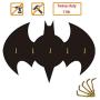 Batman Key Holder Key Rack Holder Wall Hanger Wall Hook Keys Hanger Door Hook Wall Decor Clothes Coat Hat Hanger Kitchen Bathroom Towel Hooks Key Holder Gift for Batman Fans Christmas Gift B5