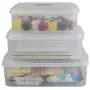 Ggbin Plastic Boxes with Lid, Clear, Clear Storage Containers(6Qt, 8Qt, 12Qt) Ggbin Plastic Boxes with Lid, Clear, Clear Storage Containers(6Qt, 8Qt, 12Qt)