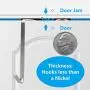 10 Pack Over The Door Metal Hook Hanger 10 Pack Over The Door Metal Hook Hanger