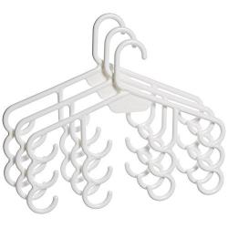Hang A Bunch Set of 3 Multi Purpose Hangers, White