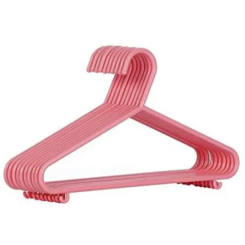 AzxecVcer Kids Plastic Hangers Nursery Hangers with Hooks for Baby, Toddler, Kids, Children (30, Pink) AzxecVcer Kids Plastic Hangers Nursery Hangers with Hooks for Baby, Toddler, Kids, Children (30, Pink)