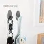 Kanzd 6 Self Adhesive Metal Hook Strong Stick On Wall Hanging Bathroom Kitchen Hanger Coat Hooks Kanzd 6 Self Adhesive Metal Hook Strong Stick On Wall Hanging Bathroom Kitchen Hanger Coat Hooks