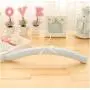 5pcs Random Color 41cm European Style Anti Skid Satin Padded Clothes Hangers, for Adult Dress Hanger with Sponge Padded Seamless Hanging 5pcs Random Color 41cm European Style Anti Skid Satin Padded Clothes Hangers, for Adult Dress Hanger with Sponge Padded Seamless Hanging