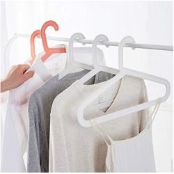 10pcs Random Color Stainless Steel Clothes Hanger Non-Slip Space Saving Clothes Hangers with Hook Closet Organizer Drying Racks