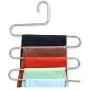 PROGLEAM Industrial Hardware, 5 Layers Pants Hanger Trousers Towels Hanging Cloth Clothing Rack Space Saver PROGLEAM Industrial Hardware, 5 Layers Pants Hanger Trousers Towels Hanging Cloth Clothing Rack Space Saver