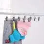 Layalacio 20 PCS IEOKE Pant Hangers Skirt Trousers Hangers with Clips Heavy Duty Ultra Thin Space Saving Metal Hangers for All Kinds of Clothes Pants Layalacio 20 PCS IEOKE Pant Hangers Skirt Trousers Hangers with Clips Heavy Duty Ultra Thin Space Saving Metal Hangers for All Kinds of Clothes Pants