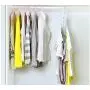 Szxc 8 In 1 Foldable Clothes Hangers - 360 Degree Rotating Hooks - Closet Space Saving Up To 80% - Sturdy , Durable & Non-Slip - Perfect for Suit Shirts Sweaters