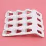 LoveAloe 4 Pcs/Box Clothes Hanger Connector Hooks Space Saving Organizer Hooks for Clothes Cabinet