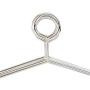 KYCPTNFJ 10 pcs Multifunction Stainless Steel Clothes Hanger Metal Clothing Hanger for Used Closet Organizer