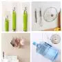 Mocy Adhesive Hooks Wall Hooks, 24 Pack Clear Hooks Strong Sticky Plastic Rotating Wall Hangers, 30lb(Max) Reusable Heavy Duty Thickening Wall Hook for Kitchen Towel Bath Mocy Adhesive Hooks Wall Hooks, 24 Pack Clear Hooks Strong Sticky Plastic Rotating Wall Hangers, 30lb(Max) Reusable Heavy Duty Thickening Wall Hook for Kitchen Towel Bath