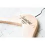 5 Personalized, Engraved Wedding Dress Hangers by Left Coast Original