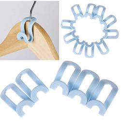 20PC Random Color Antislip Creative Mini Clothes Hanger Home Easy Hook Closet Organizer Storage Rack Holder Accessories for Home&Living Decoration