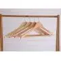 Wenje Wooden Coat Clothes Hangers with Non Slip Non-Slip Wooden Hangers Suit Hangers Clothes Hangers 5pcs 4422.52cm Wood