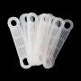 XISAOK 20Pciese Silicone Clothes Hangers Anti Slip Strip Clothes Rack Pad Windproof
