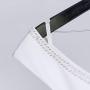 Ella Celebration Bride to Be Wedding Dress Hanger Wooden and Wire Hangers for Gown (Black with Silver Wire) Ella Celebration Bride to Be Wedding Dress Hanger Wooden and Wire Hangers for Gown (Black with Silver Wire)