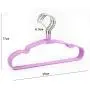 10pcs Random Color Baby Clothes Hangers Stainless Steel Outdoor Portable Drying Rack for Kids Children Clothing Coat Closet Organizer