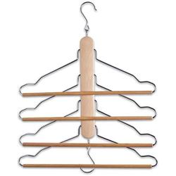 Zeller Clothes Hanger 40x41cm, 28 x 28 x 13 cm, Multi-Colour