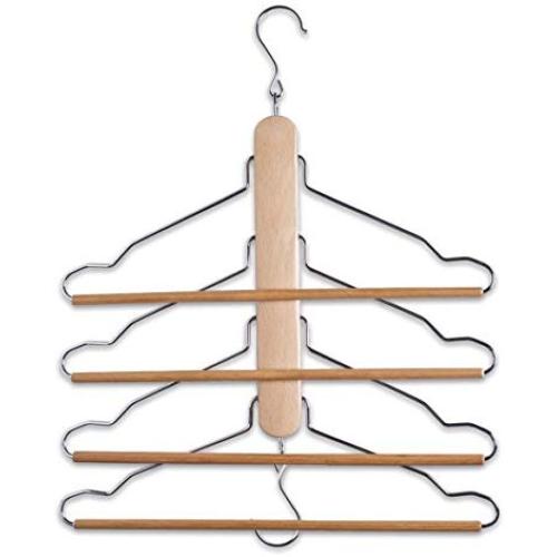 Zeller Clothes Hanger 40x41cm, 28 x 28 x 13 cm, Multi-Colour