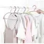10pcs Random Color Plastic Clothes Hanger Non-Slip No Trace Bold Scarf Tie Organizer Clothing Drying Rack Stand 10pcs Random Color Plastic Clothes Hanger Non-Slip No Trace Bold Scarf Tie Organizer Clothing Drying Rack Stand
