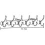 22" Wall Mounted Coat Rack, Heavy Duty Hanging Mount Clothes Hat Hanger With 6 Hooks, Stainless Steel Hangers Racks Key Towel Coats, Easy to Install Decorative Home Storage, For Bathroom, Kitchen 22" Wall Mounted Coat Rack, Heavy Duty Hanging Mount Clothes Hat Hanger With 6 Hooks, Stainless Steel Hangers Racks Key Towel Coats, Easy to Install Decorative Home Storage, For Bathroom, Kitchen
