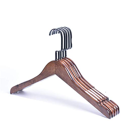 ZXL Clothing Store Solid Wood Hangers Retro Wooden Hangers Clothes Trousers Rack Hotel Anti-Skid Clothes Hanging Childrens Clothing Hangers 10 Pack ZXL Clothing Store Solid Wood Hangers Retro Wooden Hangers Clothes Trousers Rack Hotel Anti-Skid Clothes Hanging Childrens Clothing Hangers 10 Pack