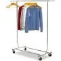 Simple Houseware Supreme Commercial Grade Clothing Garment Rack, Chrome Simple Houseware Supreme Commercial Grade Clothing Garment Rack, Chrome