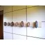 Beach stone Towel Rack - Stone towel hooks - Towel holder - Wall clothes hanger with 7 stones Beach stone Towel Rack - Stone towel hooks - Towel holder - Wall clothes hanger with 7 stones