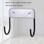 HAI+ Wall Mount Ironing Board Hanger and Holder, Home Intuition Over The Door Ironing Board Organizer, for Laundry Rooms (White)