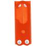 lRICE-home Portable Clothes Hanger Outdoor Travel Aluminum Alloy Folding Anti-Skid Dry Wet Clothes Stand - Orange