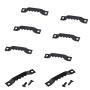 Sawtooth Picture Hangers Heavy Duty Black Oil Painting Picture Photo Frame Sawtooth Hanger with Screws(100 Pack)