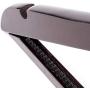 HANGERWORLD 10 Mahogany 17.7inch Wooden Notched Coat Clothes Garment Non Slip Inlaid Pants Bar Hangers