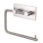 Labkiss Self Adhesive Toilet Paper Holder, SUS 304 Stainless Steel Tissue Roll Hanger, No Drill, Heavy Duty, Waterproof, Modern Wall Mount Towel Holder for Bathroom Kitchen Toilet, Brushed Labkiss Self Adhesive Toilet Paper Holder, SUS 304 Stainless Steel Tissue Roll Hanger, No Drill, Heavy Duty, Waterproof, Modern Wall Mount Towel Holder for Bathroom Kitchen Toilet, Brushed